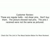 10 Pack, Shear Pins (Bolts) and Nuts, Replaces Ariens 532005, 53200500, 05907100 Review
