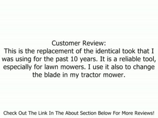 Blade Buster Mower Blade Tool Review