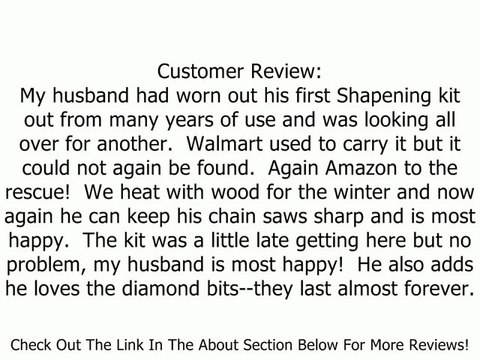 Ez Lap Chain Saw Complete Sharpening Kit Review