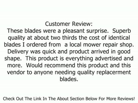 Oregon 91-531 Grasshopper High Lift Replacement Lawn Mower Blade 21-Inch Review