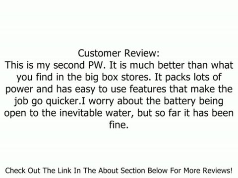 Champion Power Equipment No.76522 Trigger Start 3000PSI Portable Gas Powered Pressure Washer, CARB Compliant Review