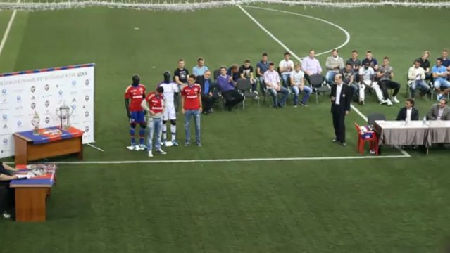 Представление игроков и тренерского штаба ПФК ЦСКА болельщикам