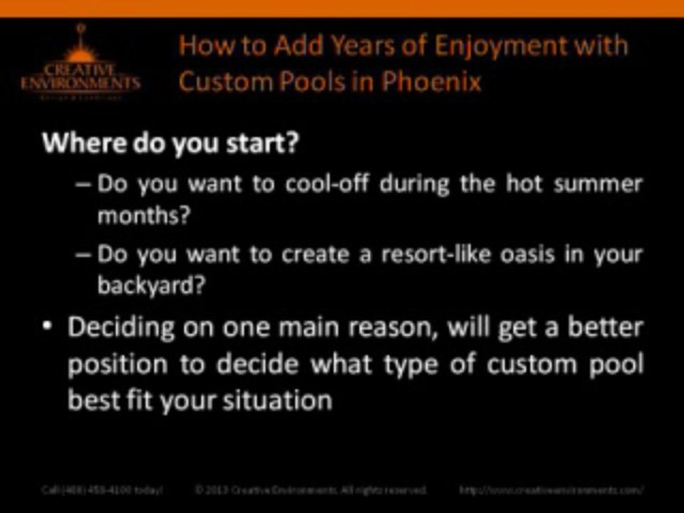 How to Add Years of Enjoyment with Custom Pools in Phoenix