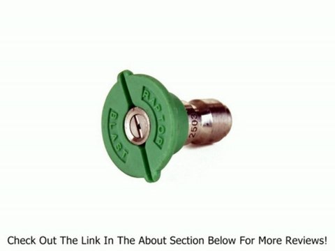 Raptor Blast 4pc Stainless Steel Quick Connect Nozzle Kit 3.0-6.0 Review