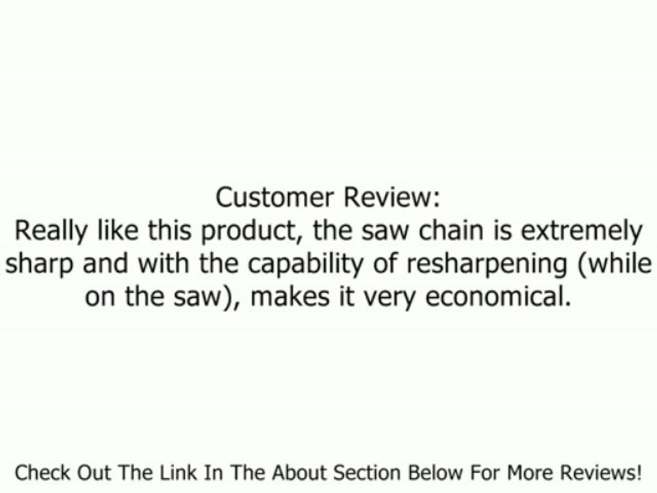 Oregon PS52 PowerSharp Saw Chain For 14-Inch Craftsman, Echo, Homelite, And Poulan Chain Saws Review