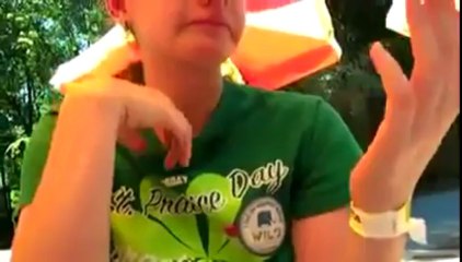 Woman has adorable encounter with elephant for the first time