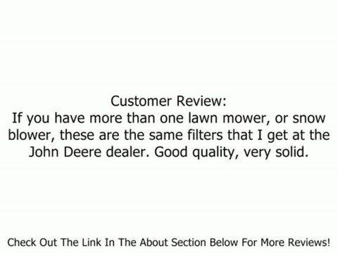 SINGLE FUEL FILTER Kohler 25 Pack Review