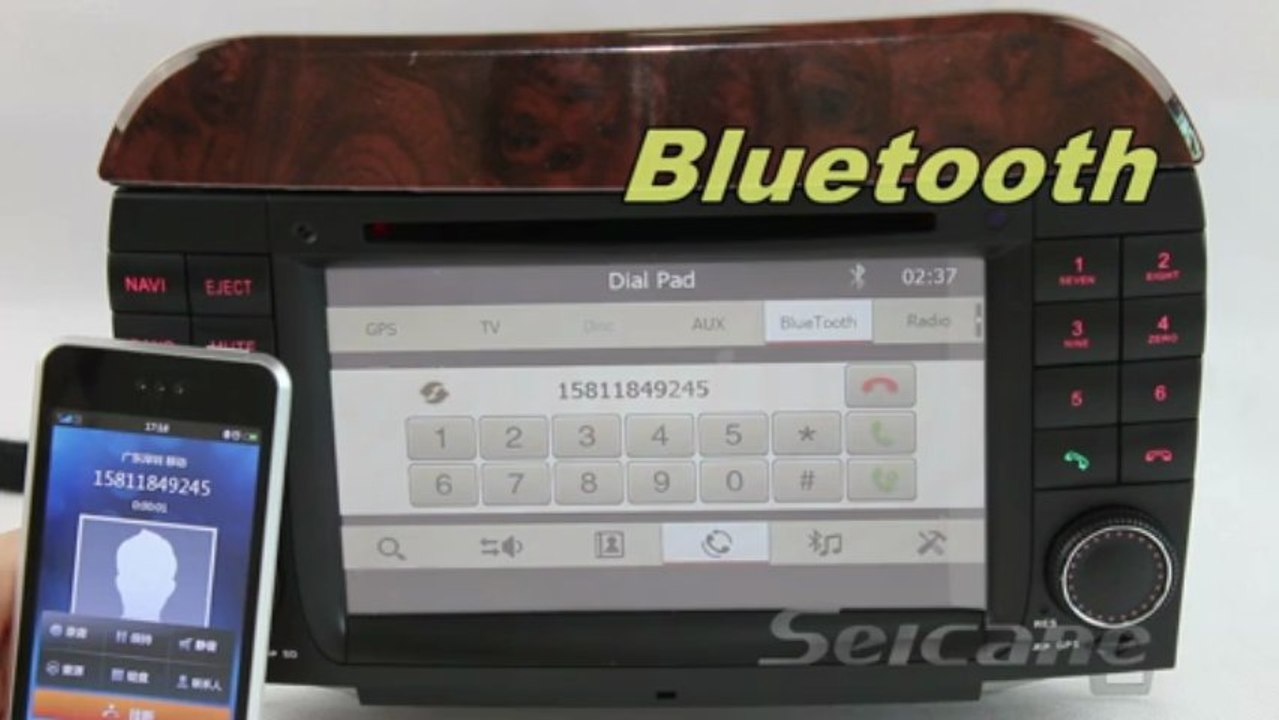 Mercedes-Benz S280 S320 S350 S400 S430 S500 DVD Player GPS Navigation Radio