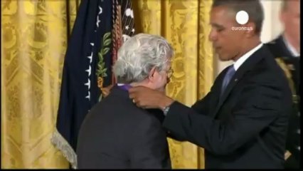 Usa: Obama premia il regista George Lucas