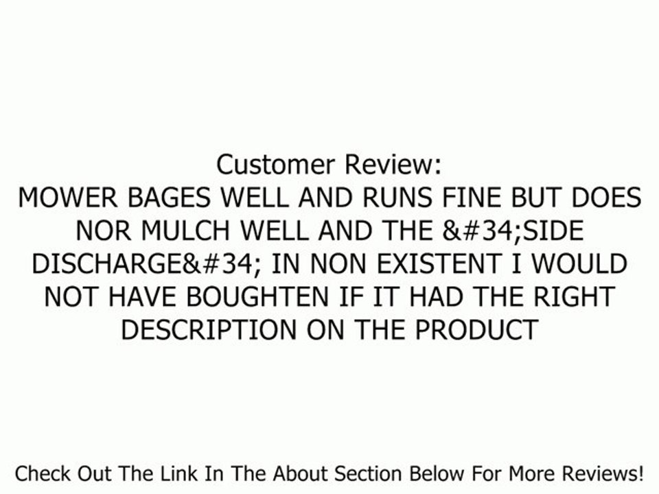 Husqvarna HU600L 22-Inch 149cc Kohler Courage XT-Series Gas Powered 3-in-1 RWD Self-Propelled Lawn Mower Review