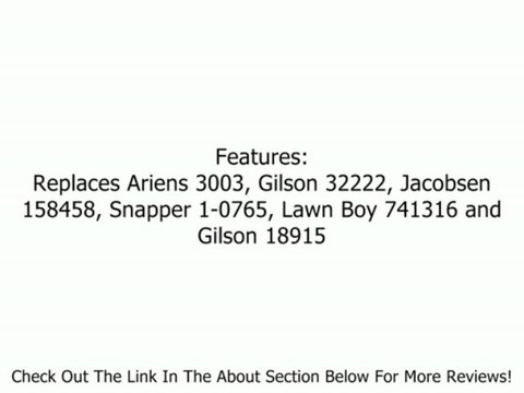 Oregon 76-067-0 Snow Thrower Drive Disc Outer Diameter Of 6-Inch Inner Diameter Of 5-3/8-Inch Review