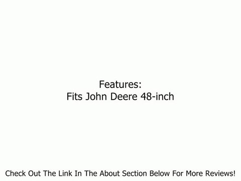 Oregon Gator Mulcher 3-N-1 With Fusion Lawn Mower Blade For John Deere 48-Inch GX21784 518241 Review