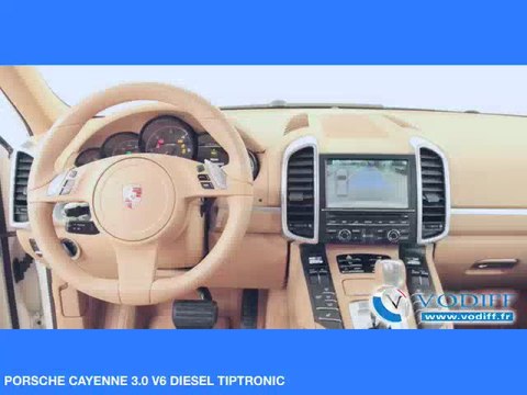 VODIFF : PORSCHE OCCASION ALSACE : PORSCHE CAYENNE 3.0 V6 DIESEL TIPTRONIC