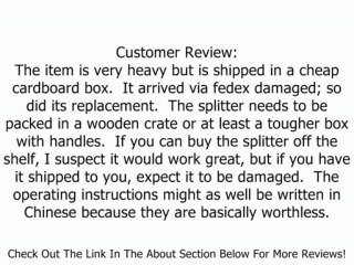 McCulloch FB4052 4-Ton 2 HP Electric Log Splitter Review
