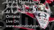 Live indycar Race Honda Indy Toronto 13th July 2013 HD