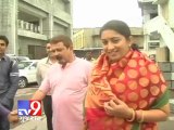 Tv9 Gujarat - Smriti Irani pays visit to Jagannath temple