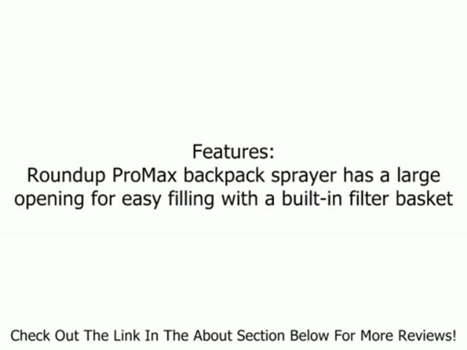Chapin 61803 Roundup ProMax Series Backpack Sprayer, 4-Gallon Review