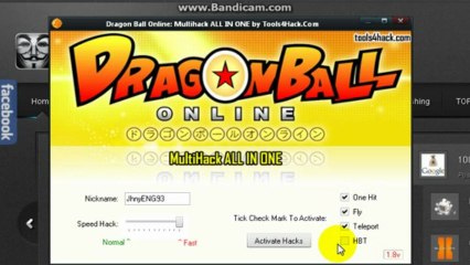 Dragon Ball Online Multi Hack 11.07.2013 Latest Working No Surveys