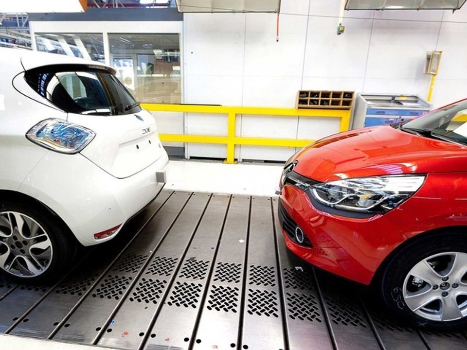 L'assemblage de la Renault Zoe à Flins
