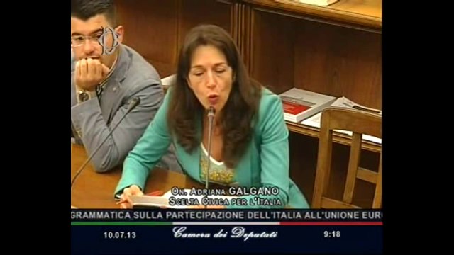 Roma - L'audizione del Ministro Enzo Moavero Milanesi (10.07.13)