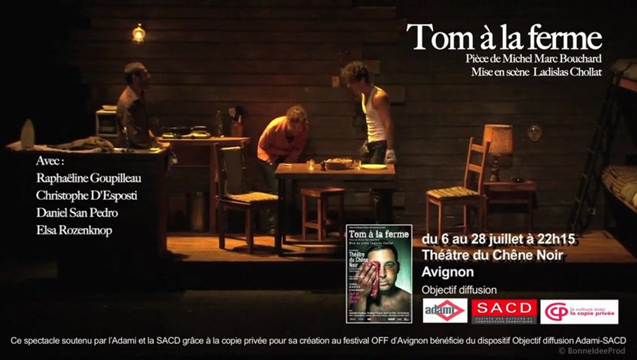 Objectif diffusion  Adami - SACD : Tom à la Ferme (bande annonce)