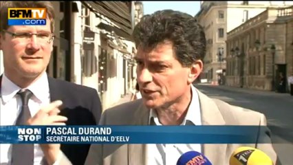 Pascal Durand: "Arnaud Montebourg n'est pas chargé de la question" du gaz de schiste - 11/07