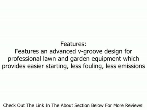 NGK PRO-V Small Engine Spark Plug 2489 BPR6EY Review