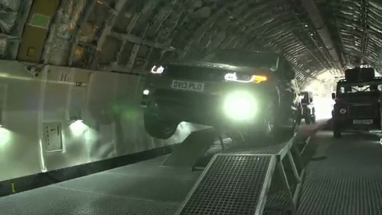 Range Rover Sport 2013 : un essai dans l'avion !