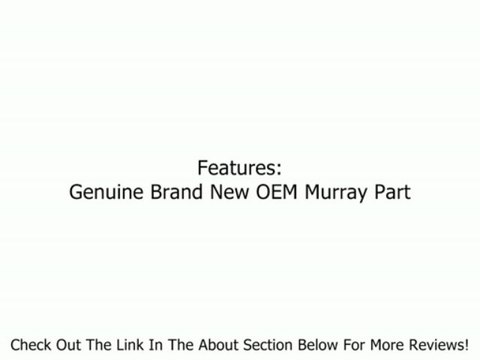 Murray Part 071137E701MA Lower Handle 21/22 Ma Review