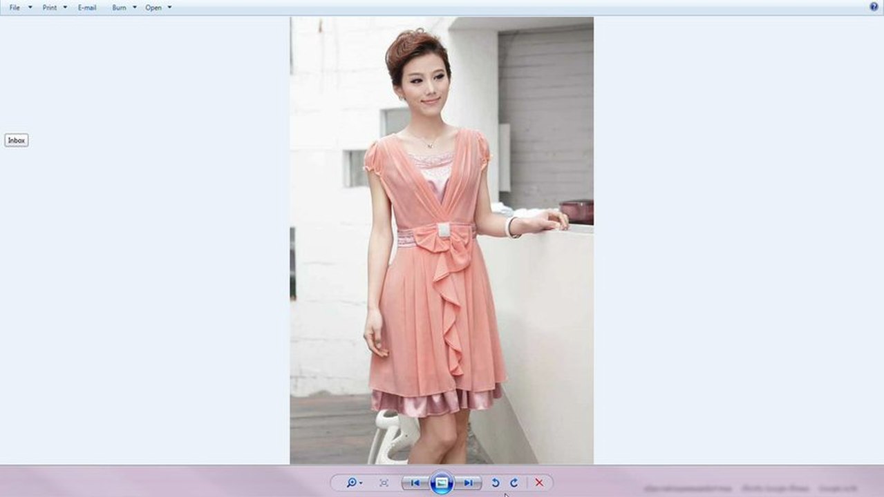 ชุดราตรีลูกไม้สีขาว ไซส์XL สีชมพู - พร้อมส่งSJ1245 ราคา1250บาท