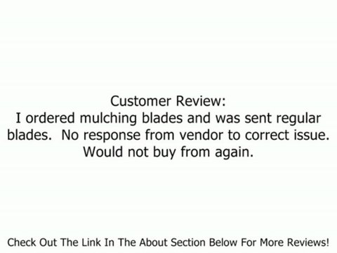 Replacement Lawnmower Blade for AYP / Sears Mowers 42 Cut 134149 Review