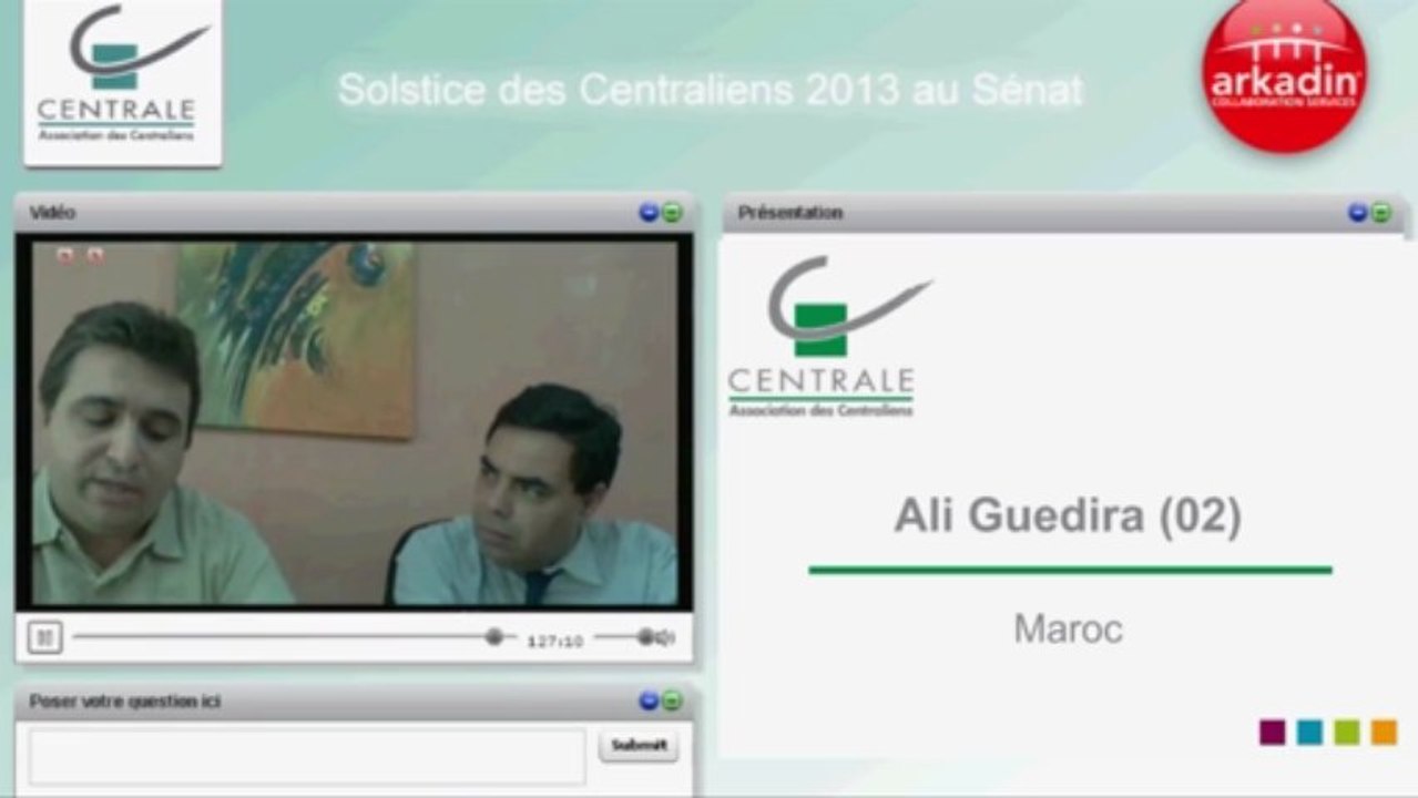 Ali Guedira (Maroc) : La fondation MASCIR