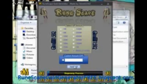 Free RuneScape Gold - RuneScape Generator V2.0 by Blaqq [2013]