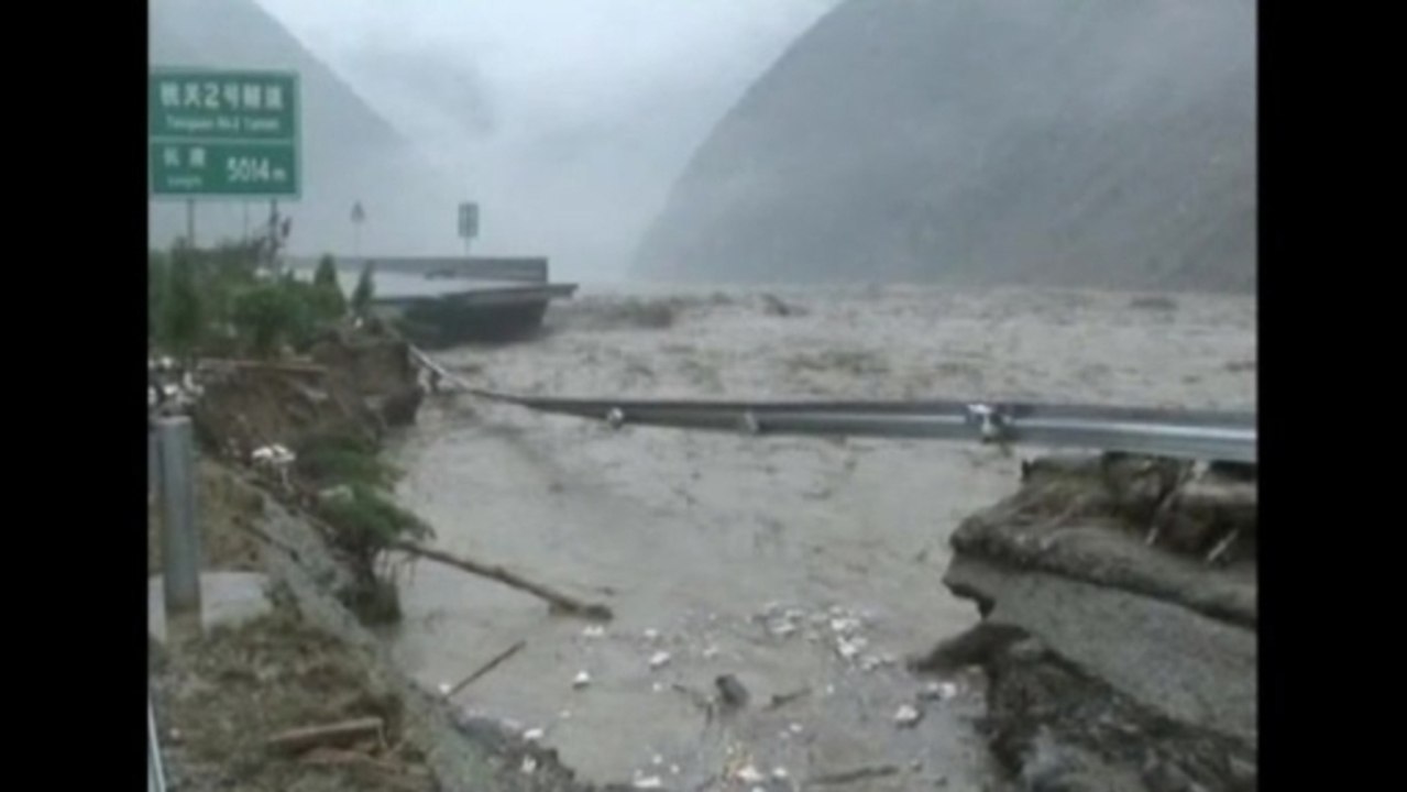 Deadly landslide in China