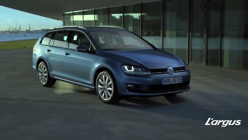 Essai vidéo Volkswagen Golf 7 SW - 2013
