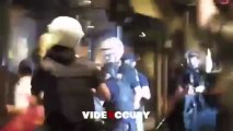 Taksim Divan Otel önündeki polis müdahalesi _ police attack at Divan Otel