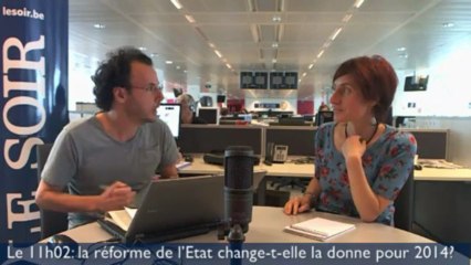 Le 11h02: «Voir à présent comment les partis flamands vont vendre la réforme de l’État»