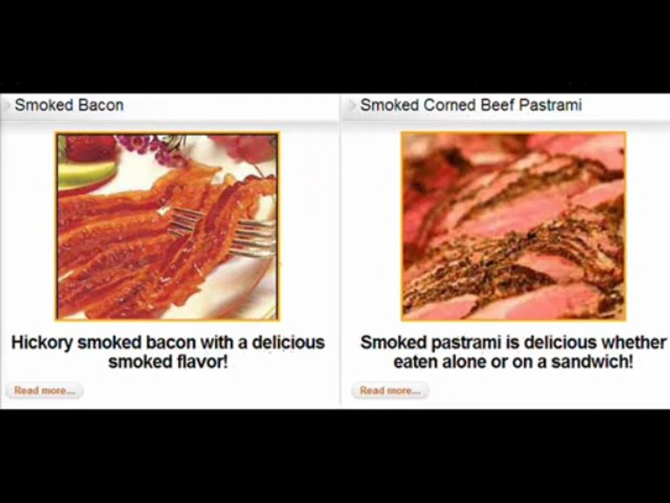 Food Smokers and BBQ Meat Smokers