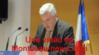 Mise à 2X2 voies de la RCEA : les engagements de Frédéric  Cuvillier, ministre (11/07/13)