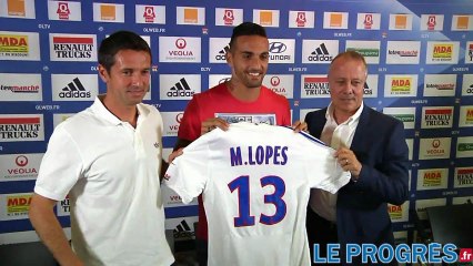 Miguel Lopes à l'OL : "je suis là pour vaincre"