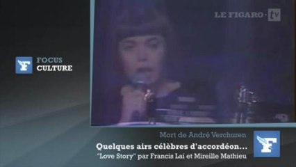 Mort de André Verchuren : quelques airs célèbres d'accordéon...