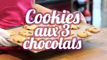 Cookies aux 3 chocolats (les meilleurs cookies du monde)