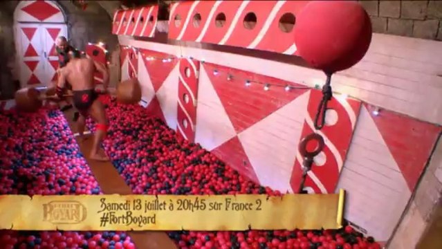 Fort Boyard 2013 : Pascal Olmetta défie Mister Boo le nouvel Homme-Fort de Fort Boyard