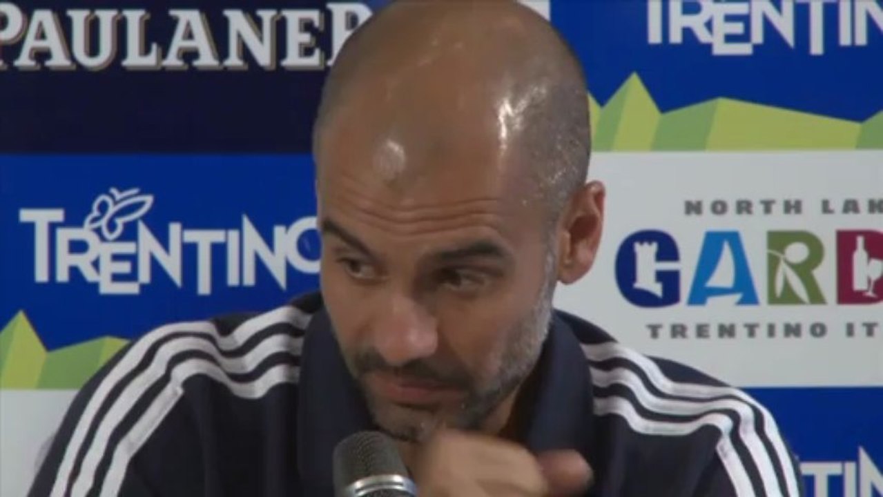 Guardiola über Lewandowski: 'Ein sehr, sehr guter Spieler'