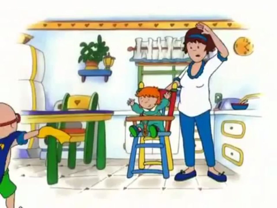Caillou combate el calor