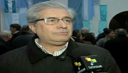 Oscar González Sec. Rel. Institucionales de Argentina