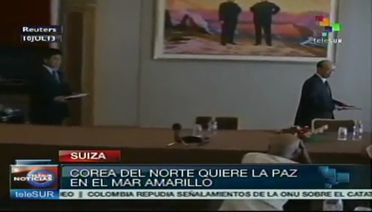 Corea del Norte busca calmar tensión en el Mar Amarillo