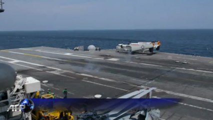 Novo drone dos EUA pousa pela 1ª vez