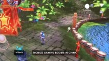 Mobile gaming booms in China