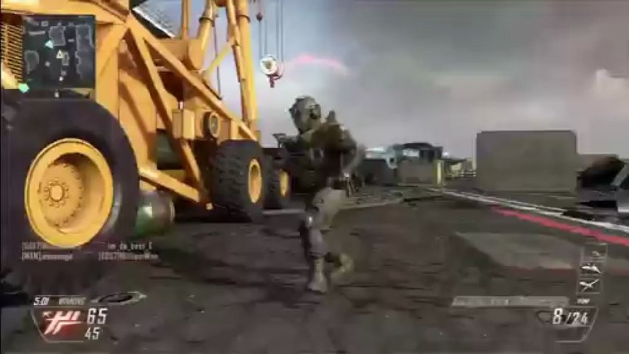 Wii U Matando Camperos Noobs full escopeta BLACK OPS 2